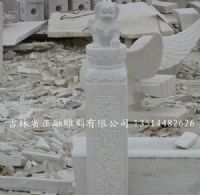 漢白玉欄板柱子